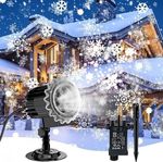 Projection Lamp SE668-001 LED Snowflake Design Waterproof Projector