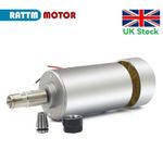【UK】300W Air Cooled Spindle Motor ER11 52 mm 12-48VDC 12000rpm For CNC Milling