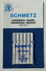 10x Schmetz #14 130/705 Top Quality Universal Sewing Machine Needles, 2x packs