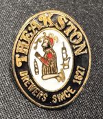 Theakston Brewery Pin Badge Brewers Since 1827