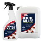 Bed Bug Killer, 1L + 5L,  Long-Lasting, Odourless, Insecticide, Spear & Jackson