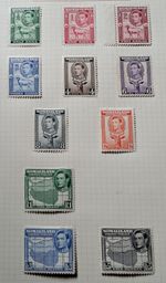SOMALILAND PROTECTORATE 1938 Fresh mint set to 5 r (less 2r) sg93/104 MVLH 