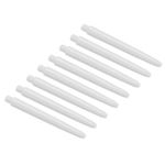 50Pcs 53mm Plastic Dart Shafts Medium 2BA Thread Dart Stems White