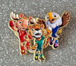 New Football World cup 2026 Mascots enamel pin badge collectable Souvenir gift 1