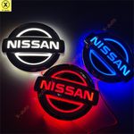 Nissan 5D Car LED Emblem Badge Light Front or Rear -Fits Nissan Tiida X-Trail 