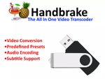 Handbrake Powerful MP4 Video/Media File Converter & Encoder for Windows&