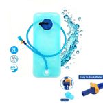 Hydration Bladder 2 Liter Military Water Storage Bladder Bag for Camping Running