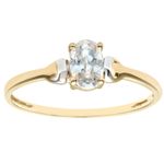 9ct Yellow Gold Cubic Zirconia Ring By Citerna