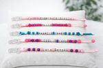 Personalised Baby Dummy Clips | Custom Name & Style | Handcrafted