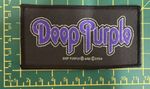 Deep Purple Classic Logo Woven Sew On Patch Officially Licensed