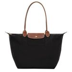 Genuine New Longchamp Le Pliage tote bag Travel Bag Nylon Handbag Large Black.
