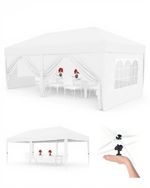 Garvee Pop Up Gazebo Marquee Waterproof Outdoor Garden Party Tent Quick Setup