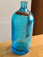 PICTORIAL MID BLUE SODA SYPHON FROM BIRMINGHAM.