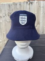 Kids Navy Blue England Football Bucket Hat - World Cup - Summer Hat - Brand New