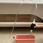 Aquarium Water Changer Large Flow Manual Siphon Pump