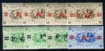 REUNION 1945 YVERT 252-259 ** MINT IMMACULATE SET (F4007
