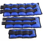 Ankle Wrist Leg Weights Straps Running Exercise Fitness Gym Strength Training UK