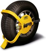 High Security Universal 13" - 17" Caravan Car Van Wheel Clamp Lock - Maypole