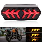 For Honda GROM MSX125 CBR650F LED Tail Running Brake Light Dynamic Turn Signal