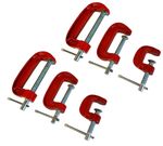 G CLAMP SET 1" 2" 3" - 25mm 50mm 75mm (6 PACK)