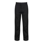 Regatta Professional Black Action Trousers Polycotton Multi Pocketed Sizes S R L