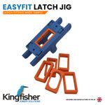 Door Latch Router Jig 64mm 76mm Tubular Latches 6 Sizes EasyFit Woodworking