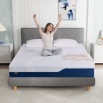 15-20CM Deep Gel Memory Foam Mattress 3ft Single 4ft6 Double 5ft King 6ft S King