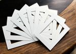 Pack of 5 10 20 Photo, Picture Mount, Frame Mounts-Various Size A3 A4 A5 - White