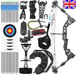 Archery 20-70lbs Compound Bow Arrow Set Adult Outdoor Hunting Shooting Target