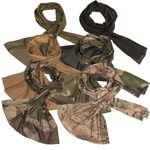 Mil-Tec Sniper Mesh Net Scarf Scrim Army Style Airsoft Camping Camo Wrap 126270
