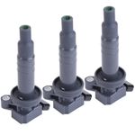 3Pcs Ignition Coils Pack for Toyota Aygo Yaris Citroen C1 Peugeot 107 05-14