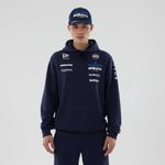 Williams Racing F1 2026 Official New Era Teamwear Hooded Sweatshirt Hoody Blue