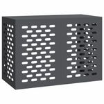 Air Conditioner Cover Outdoor decorative enclosure for AC and heat pump  vidaXL