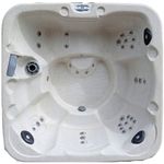 Pre-Loved H2X Hot Tub 5 Person 1 Lounger 33 Jets 13A Plug & Play