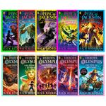 Rick Riordan Percy Jackson & Heroes of Olympus 10 Book Set-NEW (Free P+P)