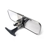 S.Steel Interior Classic Car Mirror with Self-adhesive Attachment - 941ST