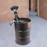 50 Gallon Mixer Tank Barrel Air Mix Stainless Steel Pneumatic Clip Bracket