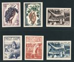 Tunisia 473-78 U ** national products, imperforated, 6 values complete, mint,