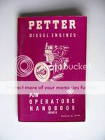 PETTER PJW Diesel Engine Operators Handbook c1970 #327158 - Issue 6