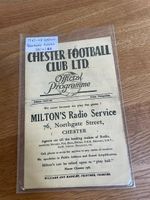 CHESTER v Tranmere Rovers 1947/1948 Season Division 3 North played 31st Jan 1948