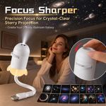 USB Planet Projector Light Interchangeable Slides Planet Galaxy Projection Lamp