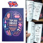 Top 200 Drugs Simplified Pharmacology Coloring Book & Study Guide