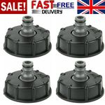 4pcs Storage Tank Fitting For IBC Adapter Connector Hose Lock Water Pipe Tap