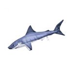 Gaby Soft Mini Great White Shark 53cm Long Fish Pillow Cushion Marine Gift J110