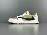 🏀Unisex AJ 1 Retro Low Golf Travis Sc0tt Neutral Olive Sneakers FZ3124-200