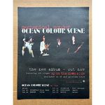 OCEAN COLOUR SCENE MECHANICAL WONDER POSTER SIZED original music press advert fr