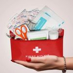 Small First Aid Kit Outdoor Emergency Set Waterproof Medical Bag for Travel 