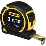 Stanley Tylon Pocket Tape 3m/10ft Carded 3 m/10 ft