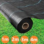 Heavy Duty Weed Control Fabric Membrane Garden Landscape Ground Cover Sheet Mat