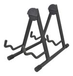 Double Guitar Stand for Acoustic and Electric Guitars with Fold Design by Cobra